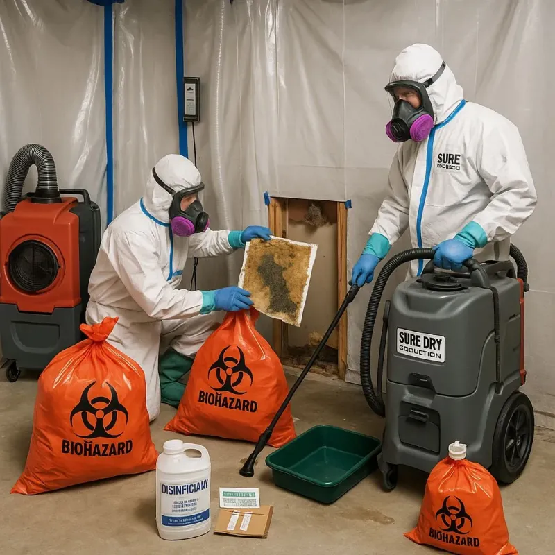 Contaminated Water Handling Protocols process in Simonton Lake, IN